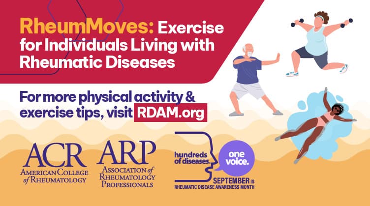 Rheumatic Disease Awareness Month (RDAM) 2025: RheumMoves - Exercises for Individuals Living with Rheumatic Diseases